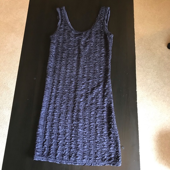 Dresses & Skirts - Cute Navy Blue Texture bodycon Dress